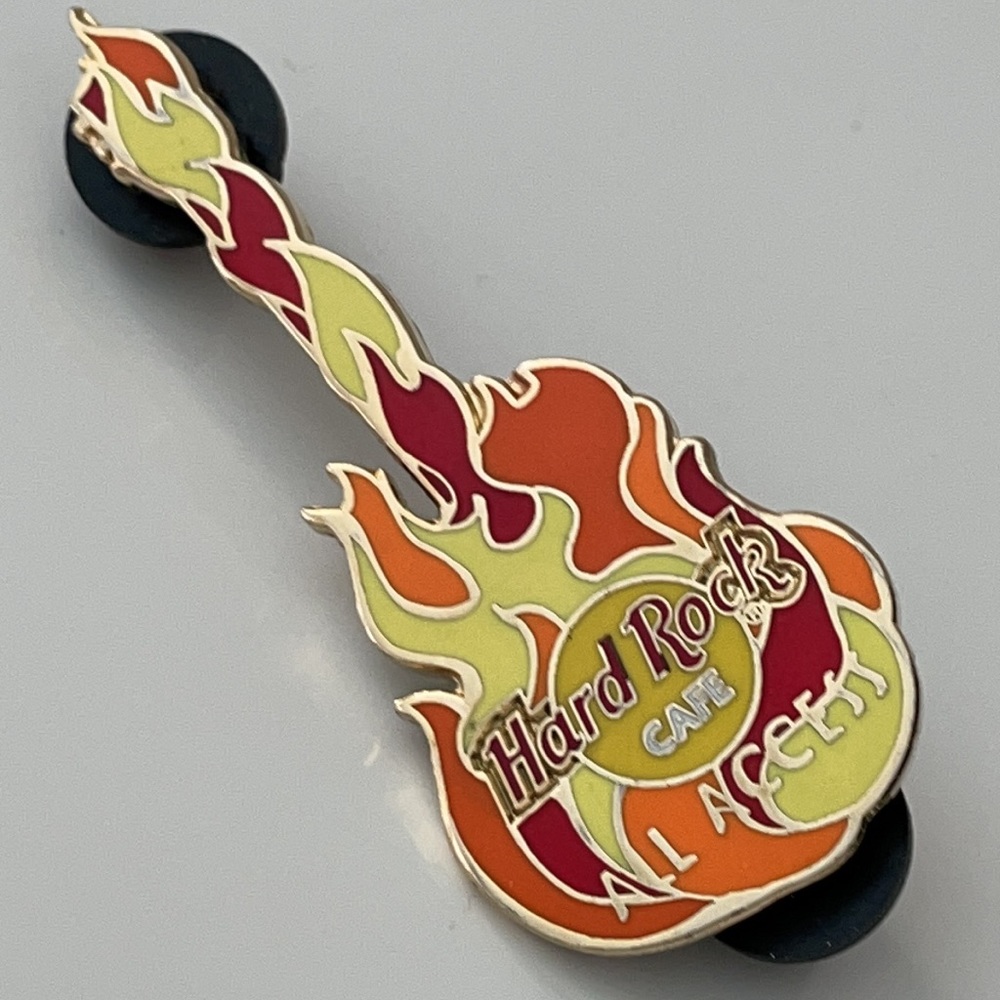 HARD ROCK CAFE ALL ACESS HOT FLAME GUITAR